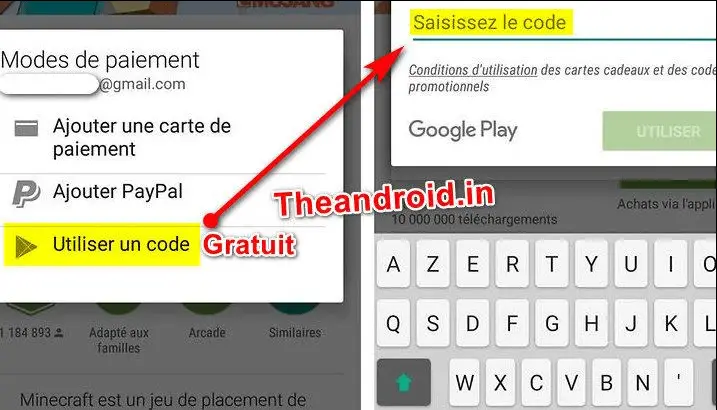 12 Apps Gagner Un Code De Google Play Gratuit En 2020 - carte cadeau roblox gratuit 2020