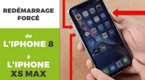 Redémarrage forcé d'iPhone
