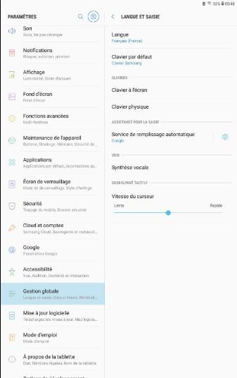 Problème de Gboard Problème de Gboard