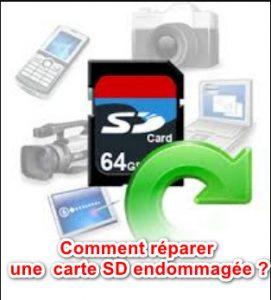 carte SD corrompue d'Android carte SD corrompue d'Android