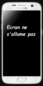 l'écran ne s'allume pas