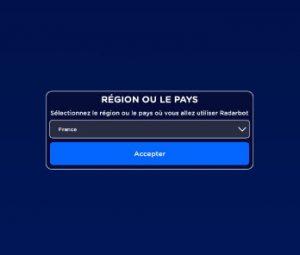 Sélectionner le pays